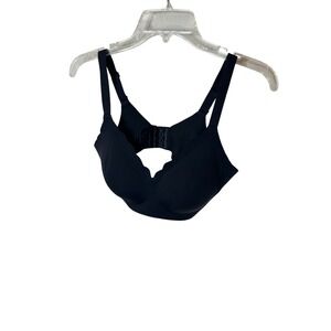 Momcozy Black Nursing Bra Maternity scalloped -large‎